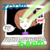 iPad Photoshop落書き65日目 Zoomしてる女の子のイラスト